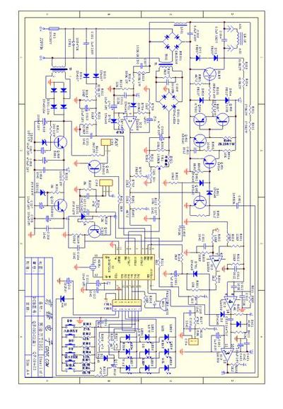 电磁炉原理图和工作原理